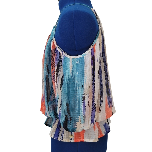 GUESS Katie cold shoulder blouse - Picture 4 of 8